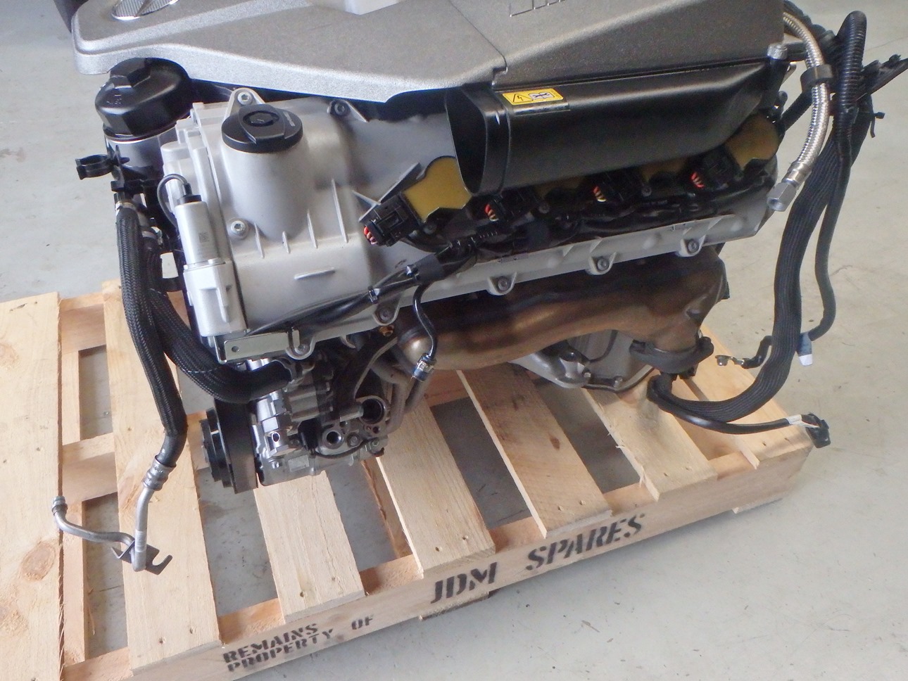 Mercedes Benz C63 AMG 2009 W204 6.2L M156 V8 Complete Engine Motor J074